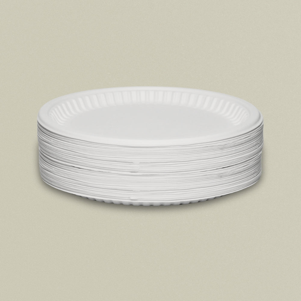 10" Round Sugarcane Bagasse Plate