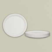 10" Round Sugarcane Bagasse Plate