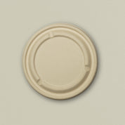 1250ml (42oz) Diamond Sugarcane Bagasse Container with Lid