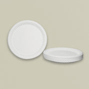 12" Round Sugarcane Bagasse Plate
