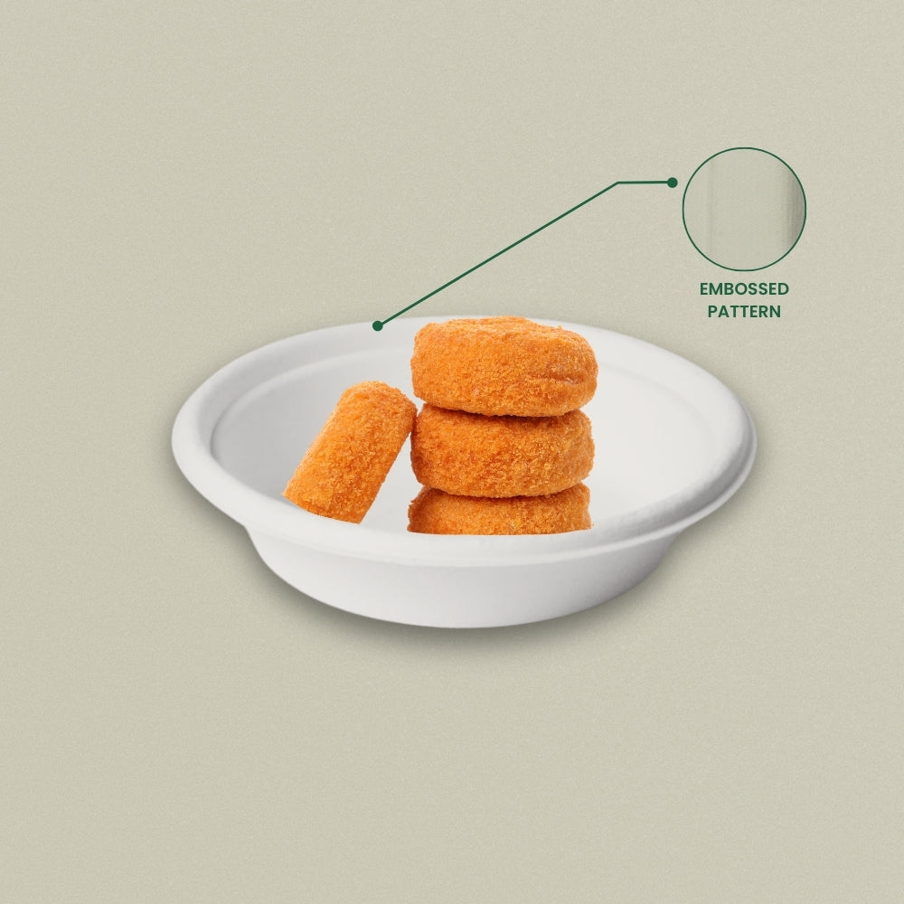 350ml (12oz)Sugarcane Bagasse Bowl
