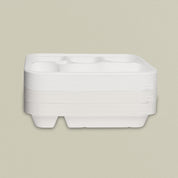 5cp Premium Sugarcane Bagasse Meal Tray
