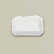 9x6" Sugarcane Bagasse Clamshell