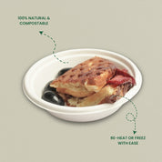 350ml (12oz)Sugarcane Bagasse Bowl