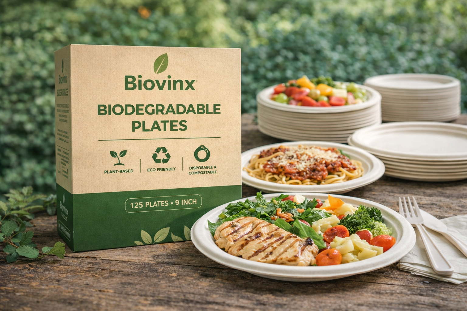 Biodegradable Plates