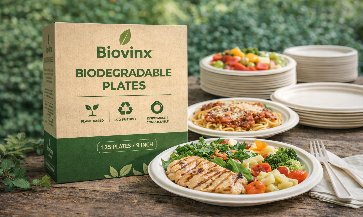 Biodegradable Plates
